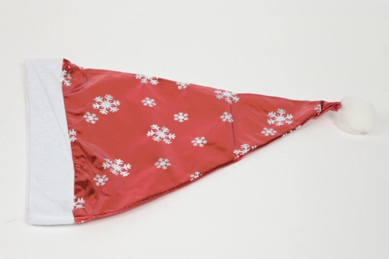 Sinterklaasmuts met sneeuwvlokken