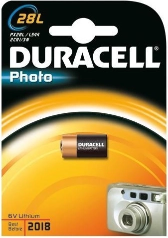 Lithium fotobatterij Duracell PX28L 6 V