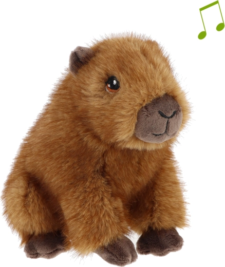 Keeleco-capybara met geluidseffect 15 cm
