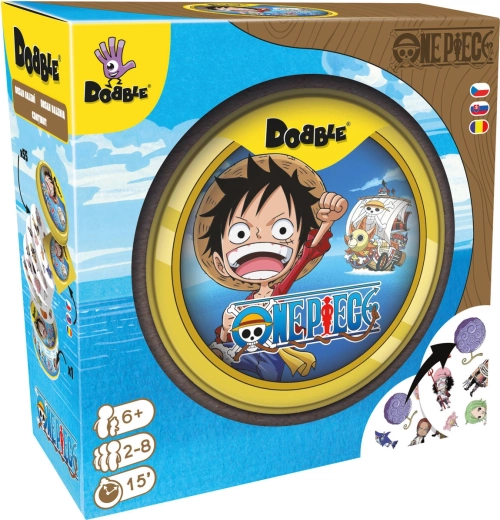One Piece-motieven op 55 ronde kaarten