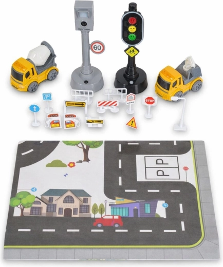 Speelmat voor snelle stadsopbouw