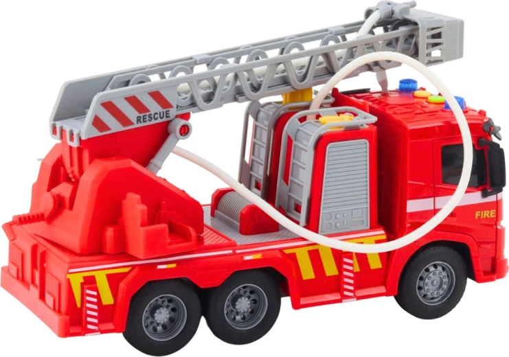 Lichten, geluiden en beweegbare ladder