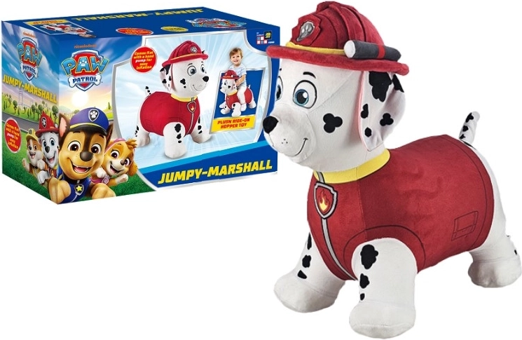 Diamant springknuffel Paw Patrol Marshall