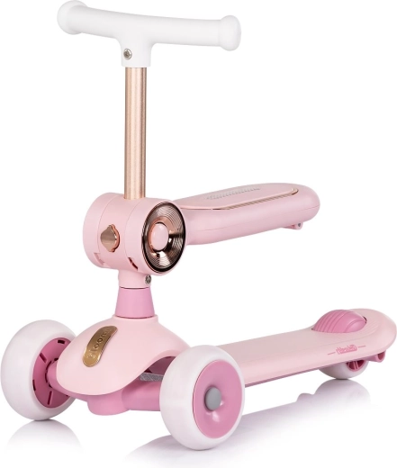 2-in-1: step en loopfiets in één