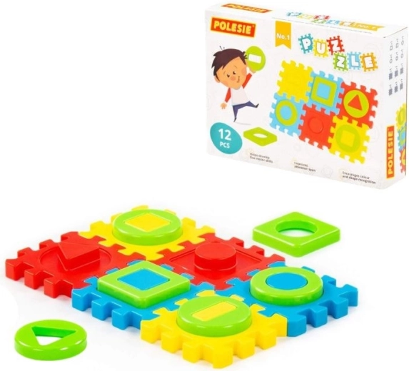 Polesie inlegpuzzel 12 stukjes