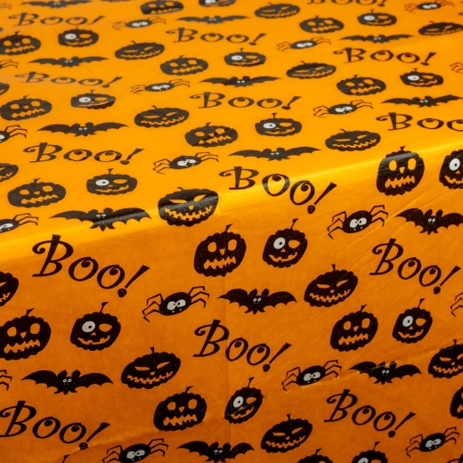 Halloween-flanellen tafelkleed 132 × 178 cm