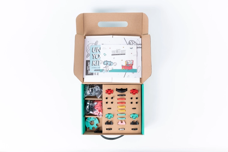 Orde tijdens het creëren dankzij slimme organisatie