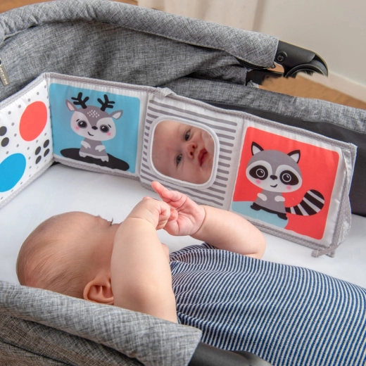 Groot spiegeltje voor leuke tummy time