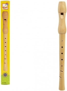 Houten kinderfluit Bino