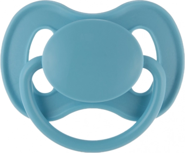 Canpol babies rubberen fopspeen kersvorm NUDE 0–6 maanden, blauw