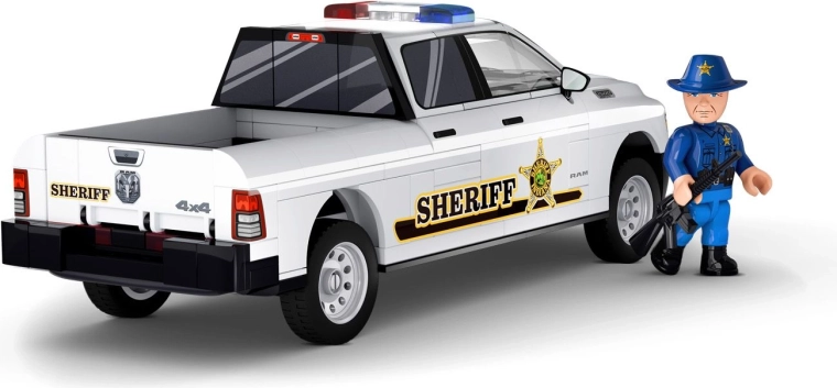 Sheriff-figuur en politieaccessoires