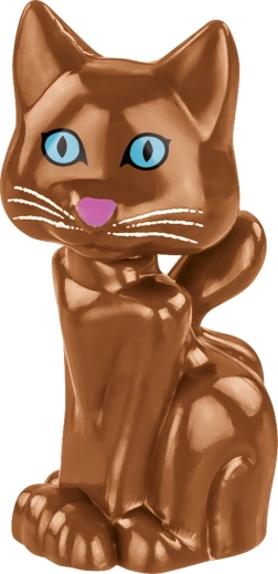 Schattig katje als onderdeel van het diorama