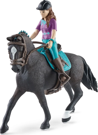 Schleich Horse Club Lisa met haar paard Storm