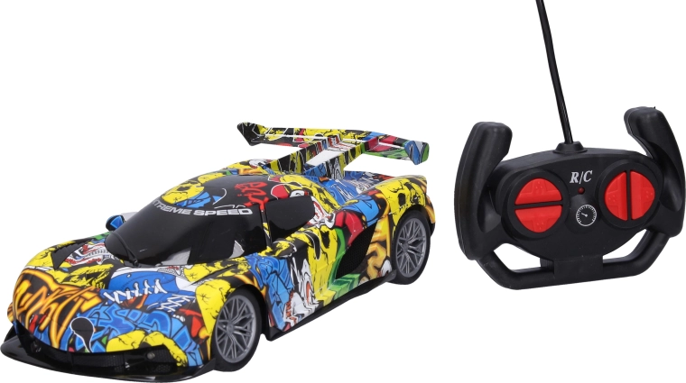 RC-auto Graffiti met afstandsbediening