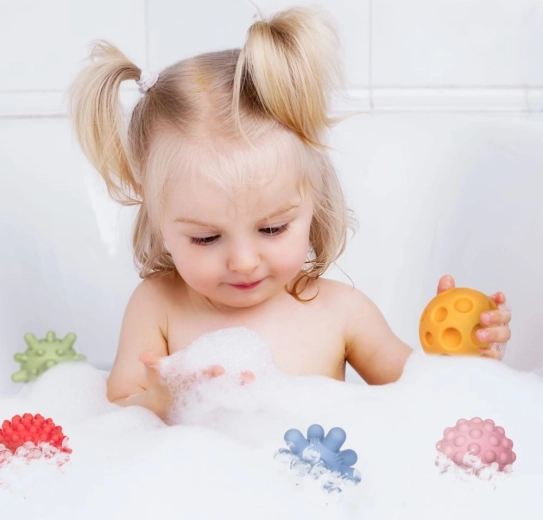 Zonder gaatjes voor hygiënisch spel, ook in water