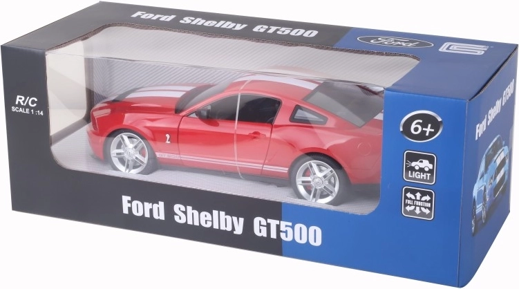 RC-auto Ford Mustang Shelby GT500 1:14 rood of blauw