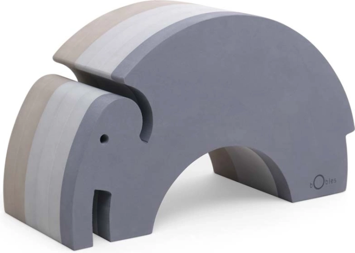 bObles olifant L cloudy blue – balance- en sensorisch bewegingsspeelgoed