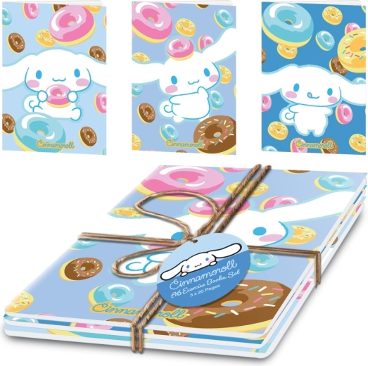 Cinnamoroll set schriften A5 (3 stuks)