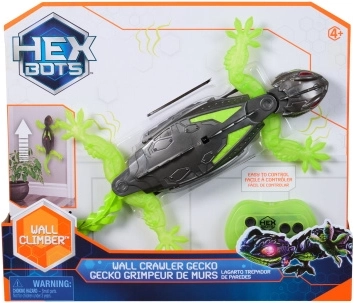 RC gekko die tegen muren klimt met LED en USB‑C