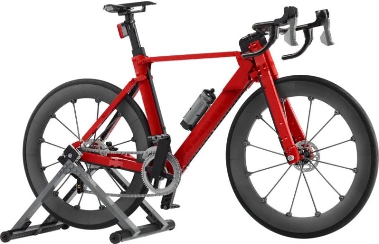 Racy racefiets-uitstraling