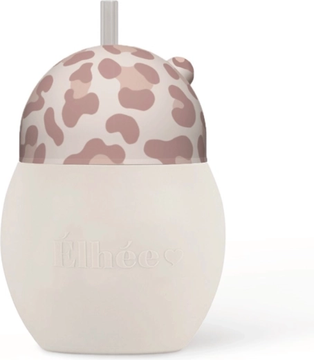 ÉLHÉE oefenbeker met rietje Coconut 240 ml Graouu Pink