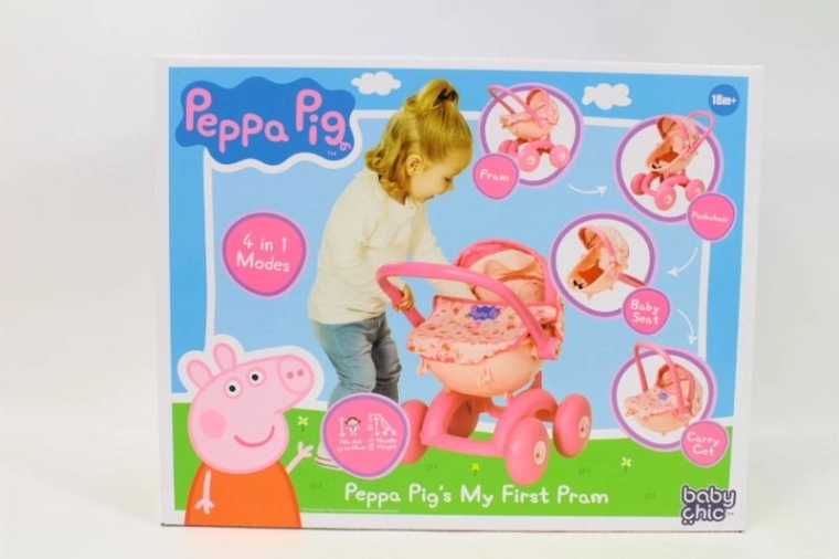 Peppa Pig mijn eerste poppenwagen 4-in-1