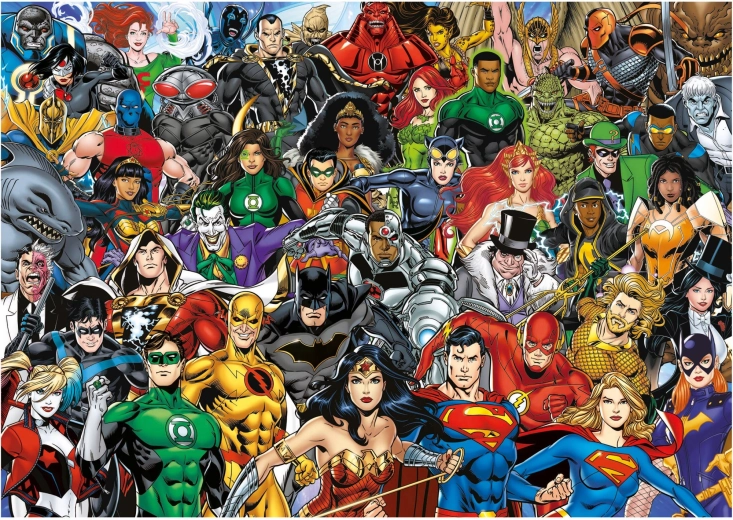 Puzzel Justice League 1000 stukjes