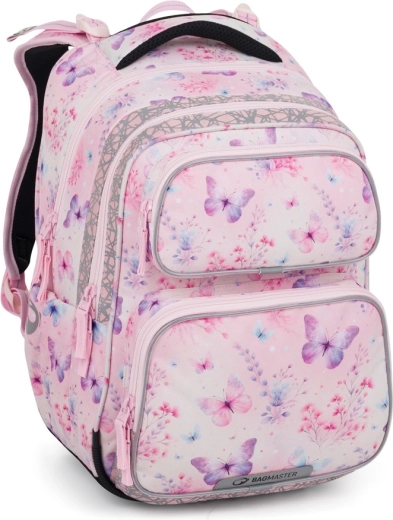 Bagmaster schoolrugzak vlindertjes