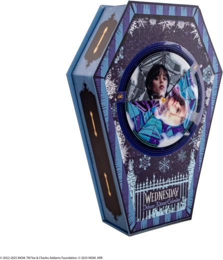 Luxe kistvormig design voor WEDNESDAY-fans