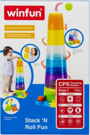 Toren met balletjes Smily Play