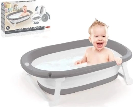 Dolu opvouwbaar babybadje 76 cm grijs