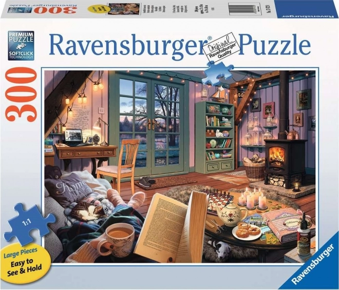 Ravensburger puzzel Zákoutí extra met grote stukjes 300 stukjes