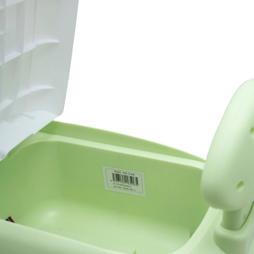 Opbergruimte onder het zitje