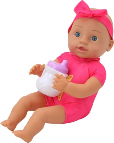 Schattige pop in het roze