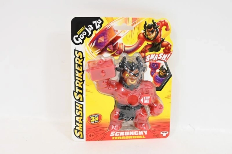 Heroes of Goo Jit Zu Smash Strikers Terrorbull uitrekfiguur