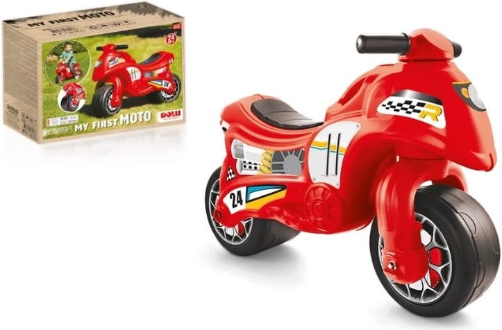 DOLU mijn eerste loopmotor rood