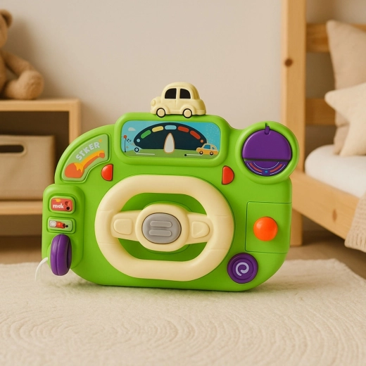 Muziek, geluiden en claxon voor nog meer plezier