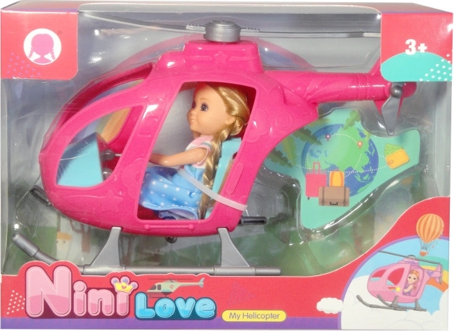Pop met helikopter