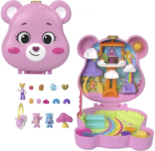 Speelgoedset Polly Pocket en Care Bears