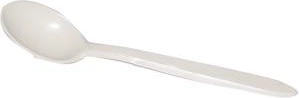Koffielepel 12,5 cm – plastic, kleurenmix