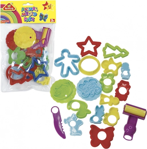 Kinderset uitsteekvormpjes – Set van 18 stuks