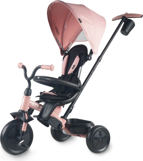 Qplay driewieler Elite Platinum roze