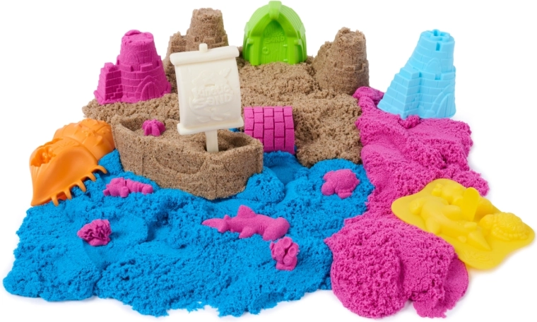Drie kleuren voor creatieve strandwerelden