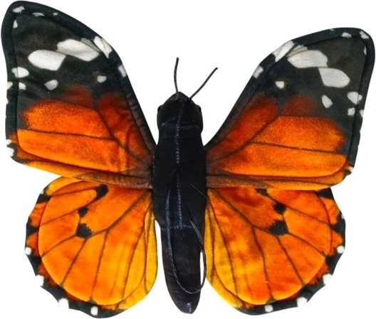 Monarchvlinder rood 30 cm