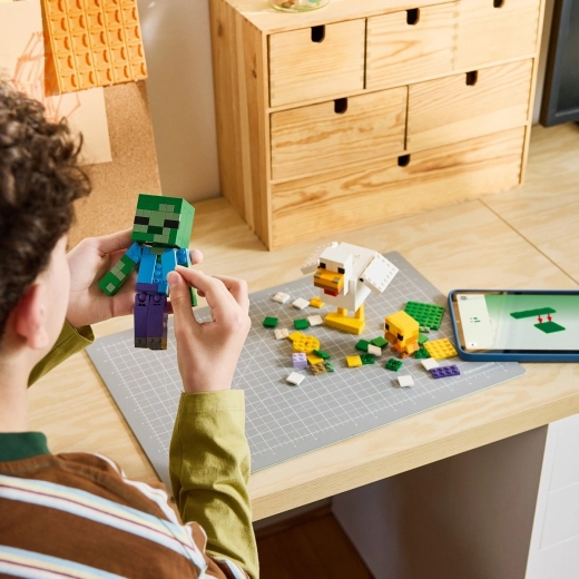 Bouwen met ondersteuning van de LEGO Builder-app