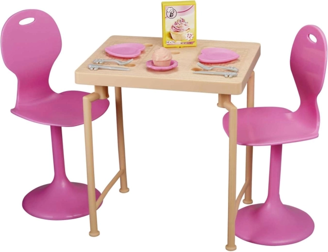 Eetset met tafeltje en twee stoelen