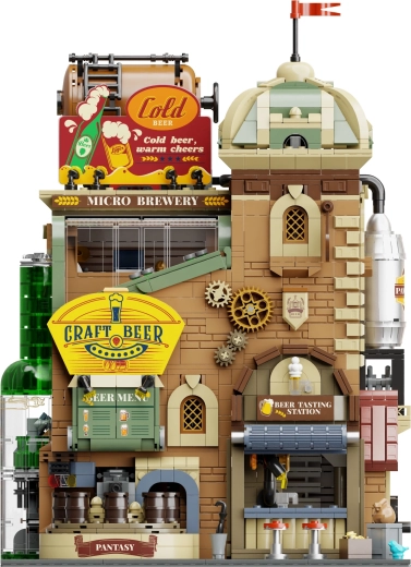 Iconisch ontwerp van een ambachtelijke brouwerij