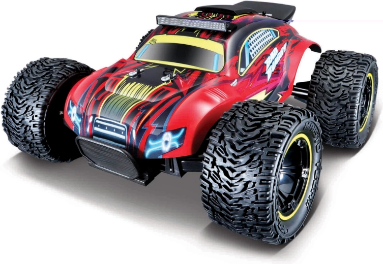 Maisto RC Bad Buggy rood 2,4 GHz met USB