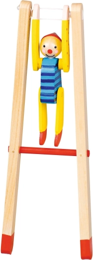 Acrobatische clown aan de rekstok Linoh - 1 stuk