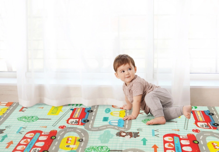 Dubbelzijdige motieven: bos en straatjes